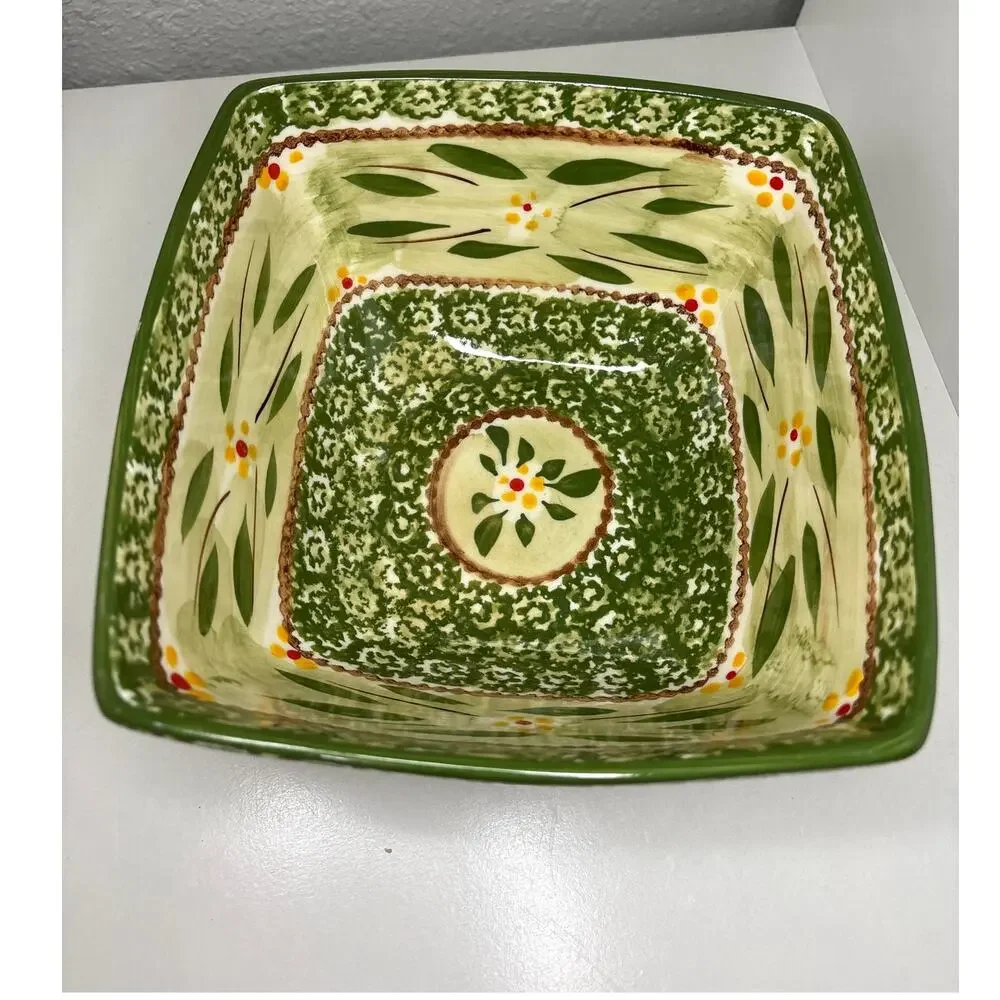 Temp-tations Ovenware by Tara, 2 Old World Green 6